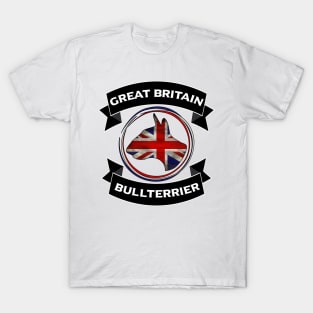 Great Britain Bull Terrier T-Shirt